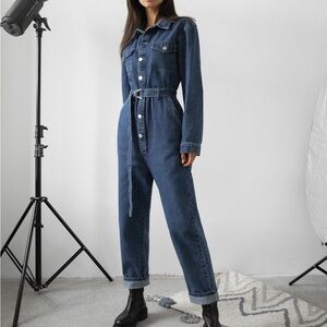 Stylish Denim Jumpsuit